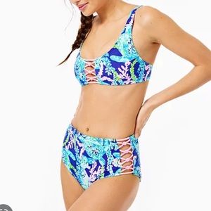 Turtle Villa Lilly Pulitzer Bathing Suit Set